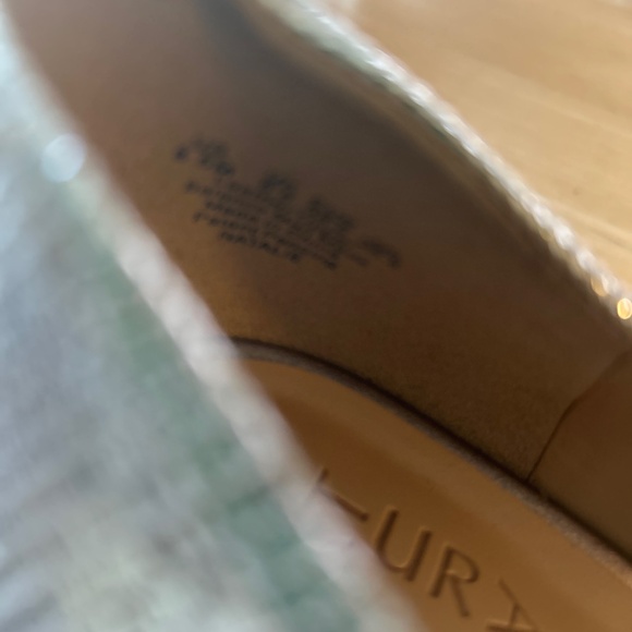 Naturalizer Gold Silver Leather Point Toe Heels size 8.5 - Picture 15 of 15